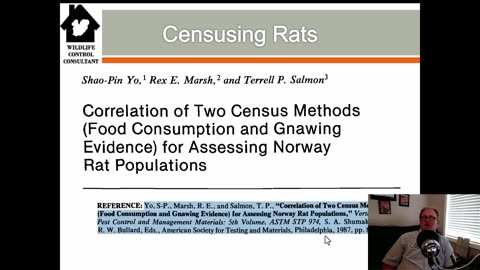 Two Census Methods for Monitoring Norway Rat Populations (Rattus norvegicus)