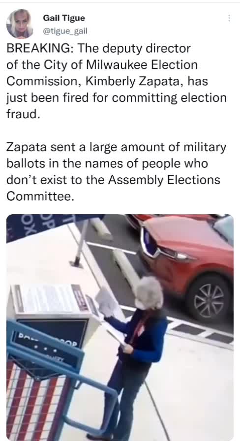 You want to tell me there's not any voter fraud going on