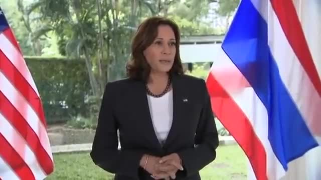 Kamala's Latest Word Salad Leaves Foreign Press in Silence