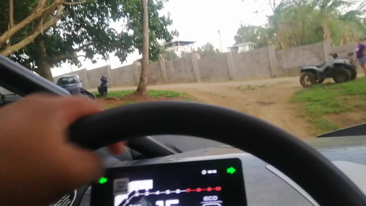 Driving ATV