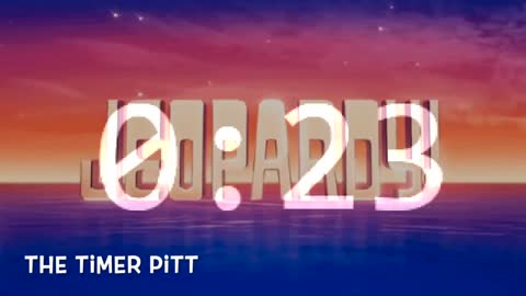 30 Second Jeopardy Countdown Timer