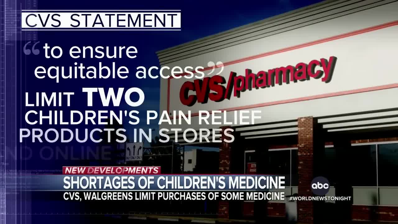 Pharmacies deal with children's med shortages