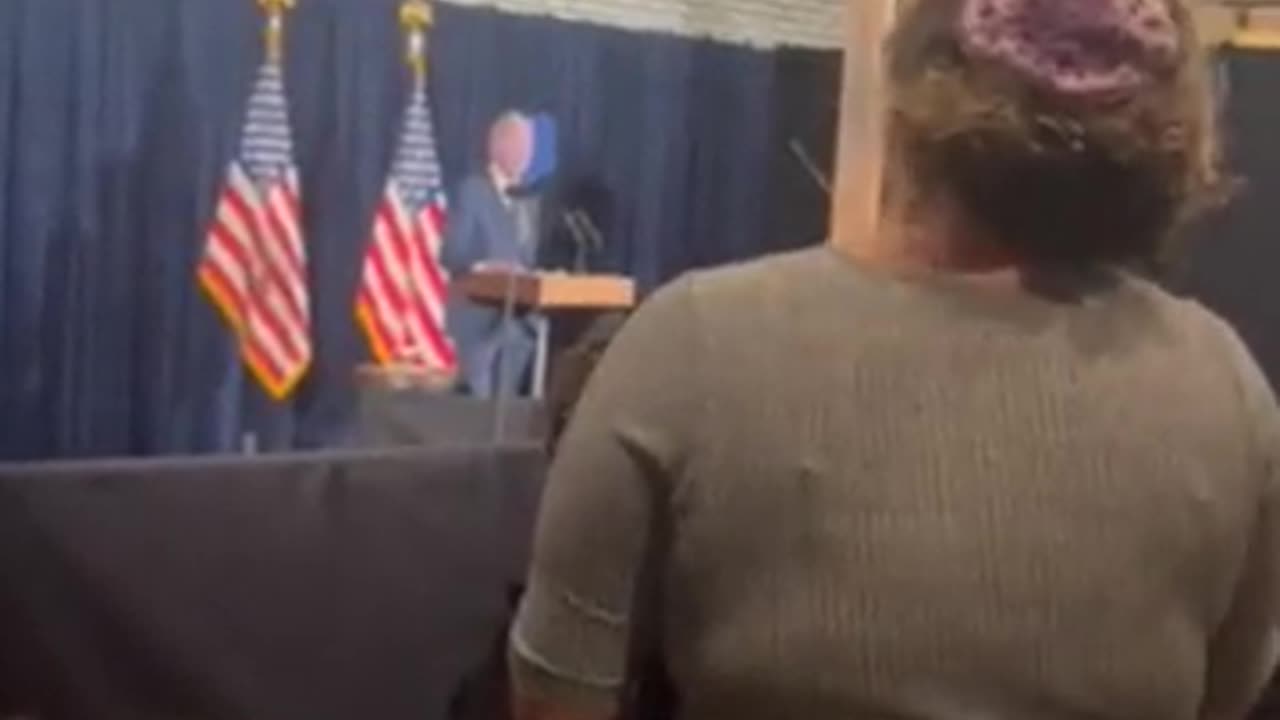 Jewish Rabbi Jessica Rosenberg INTERRUPTS Joe Biden to demand CEASEFIRE in Palestine