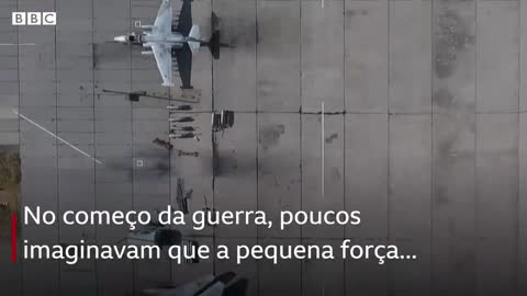 Guerra na Ucrânia: o piloto que 'caça' mísseis russos