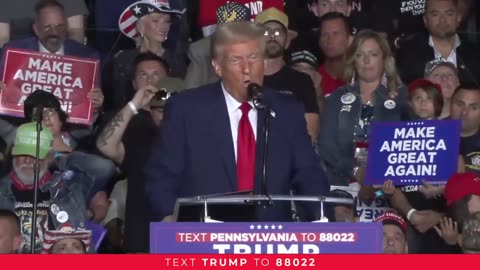 Trump in Pennsylvania! THANK YOU! #MAGA2024