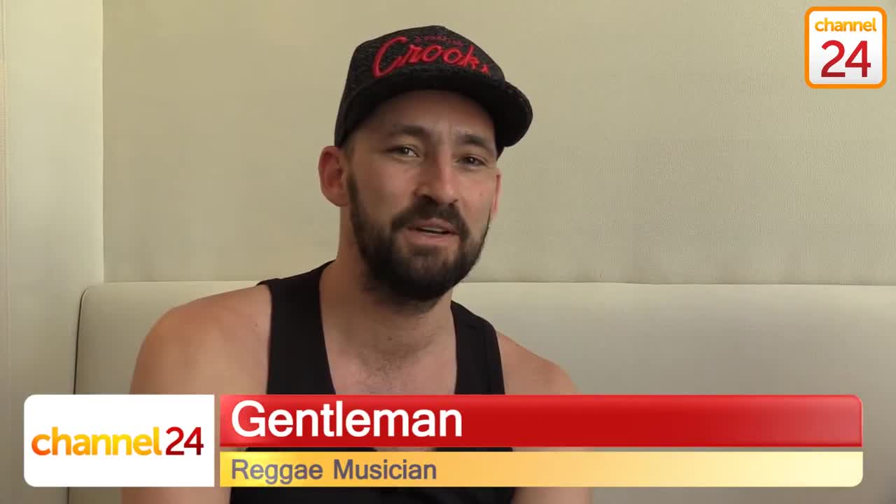 German Reggae Artist Gentleman does a Reggae Flow shoutout to