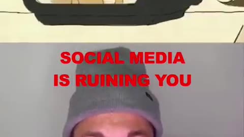 Social media running you