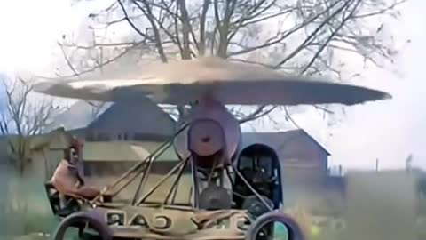 Automobile helicopter in 1922