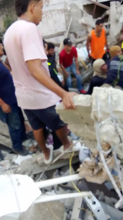 Momentos de pánico en Campo Alegre tras colapso de edificio