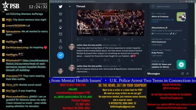 2022-01-17 00:00 EST - Salty Sundays: with Salty Crystal