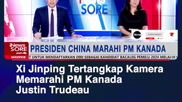 Xi Jinping Tertangkap KameraMemarahi PM KanadaJustin Trudeau