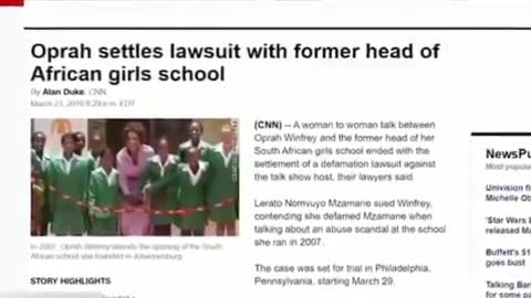 A repost for anyone still catching up...Oprah linked to sex trafficking?