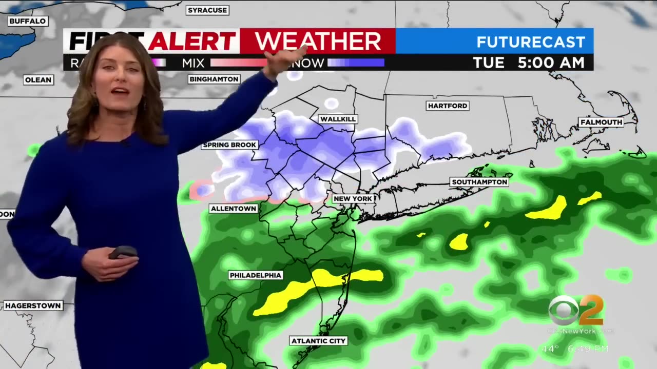 First Alert weather CBS2 630 p.m. forecast