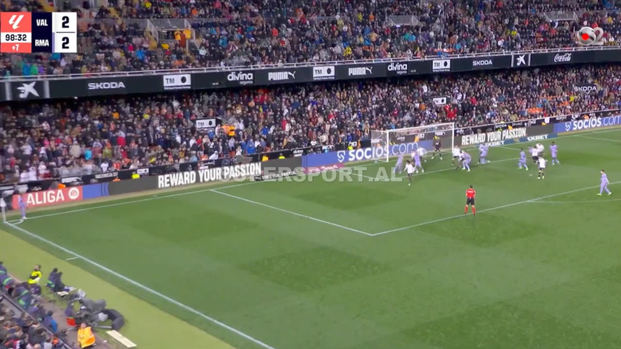 Valencia-Real Madrid goli i anuluar