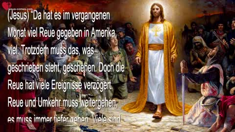 Handelt verantwortungsvoll & Wort zur Zukunft Amerikas... Gebet ist kein Luxus ❤️ Liebesbrief Jesu