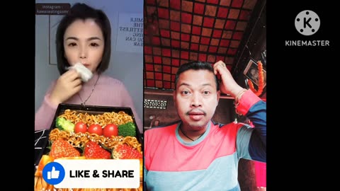 #Funny eating challenge