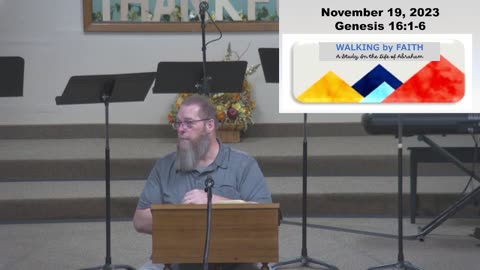 Sunday Service at Moose Creek Baptist Church 11/19/2023