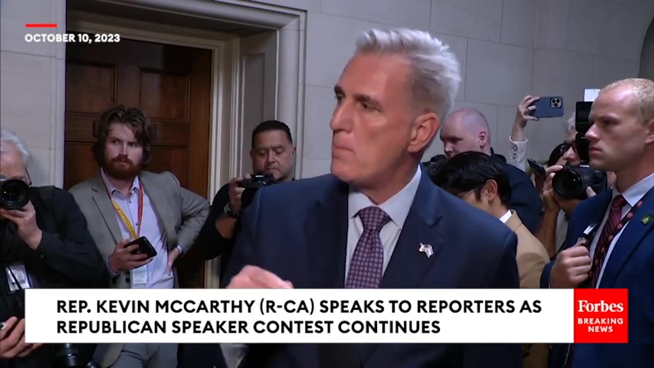 BREAKING NEWS- Kevin McCarthy Says He Told Supporters 'Please Do Not Nominate Me' For Speaker