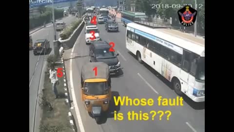 Multiple Vehicles Accident | Comment for your opinion | Live accident