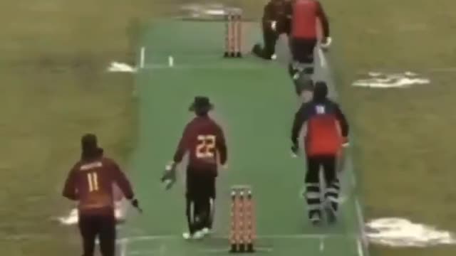 Funny Moment from cricket