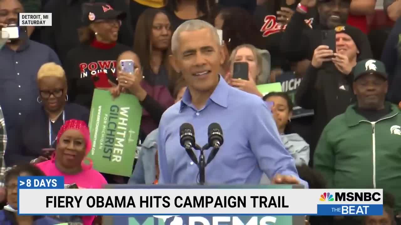 Obama Torches Trump Republicans In Massive MAGA Takedown