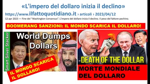 Sanzioni boomerang: La morte del dollaro