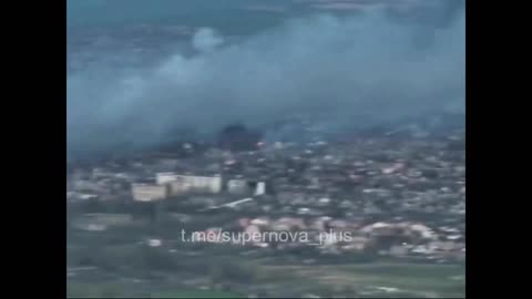 Latest View of Artemovsk from a bird's eye view