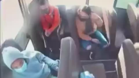 School bus was Tboned