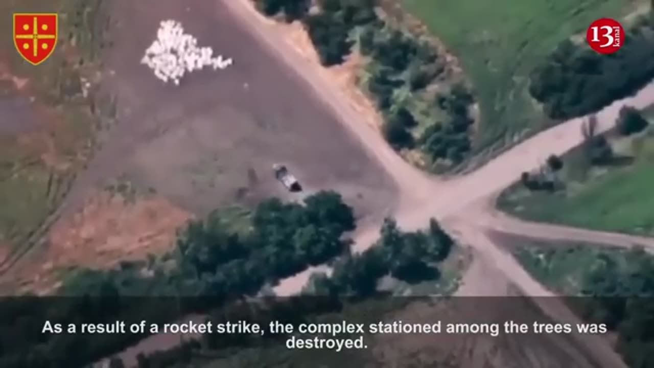 Explosive Encounter: HIMARS destroys Russian Tornado launcher