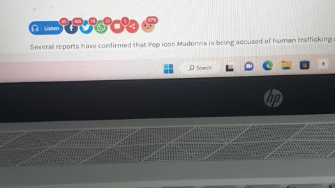 MADONNA ACCUSED OF...