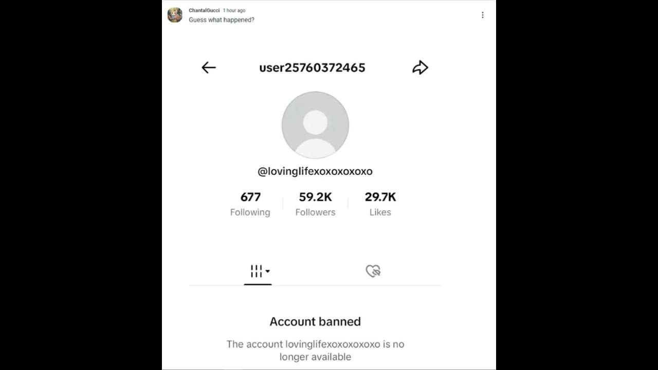 Lisa Richard - Main TT Account BANNED!!!