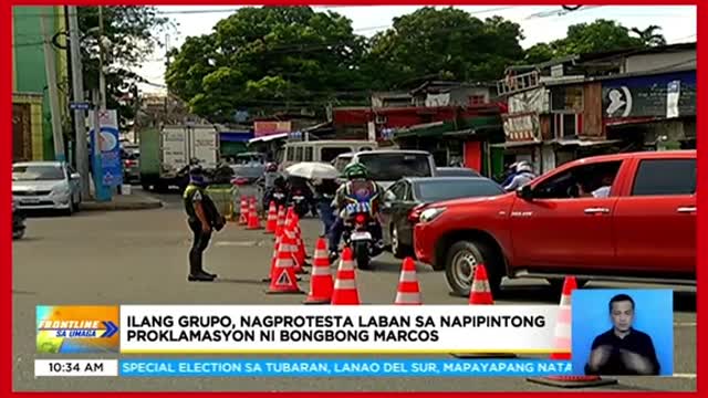 Ilang grupo, nagprotesta sa napipintong proklamasyon ni Marcos Jr.