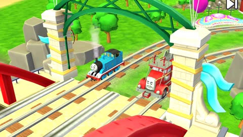 TRAIN THOMAS & FRIENDS🎮🔥: GO GO THOMAS - CHALLENGE YOUR FRIENDS - KIDS GAMEPLAY