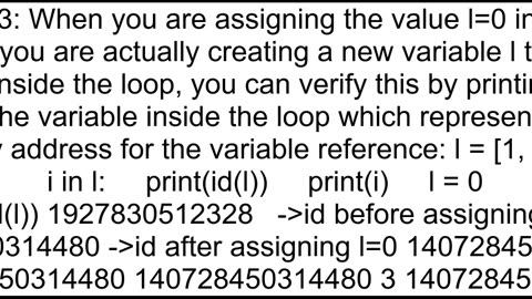 Updating the iterator in for loop Python