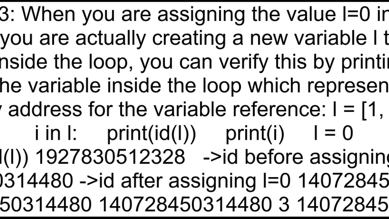 Updating the iterator in for loop Python