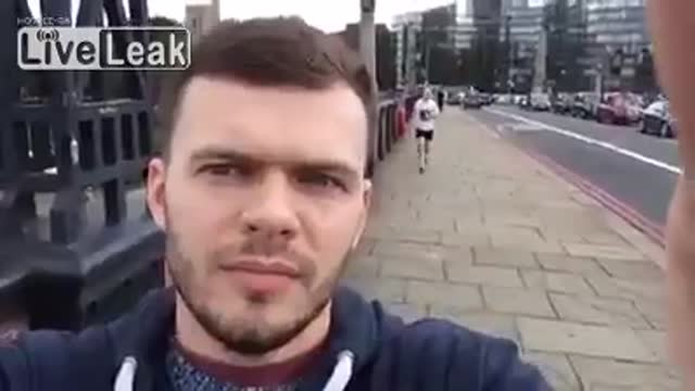 This is What happens when you try to take selfies with strangers
