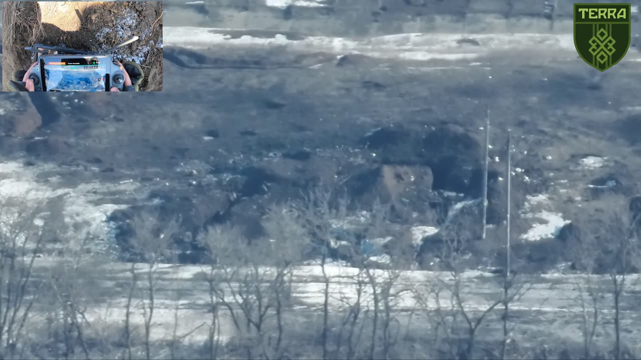 TERRA Drone Unit: Assault near Bakhmut Part 1 – Artillery Preparation of Self-Propelled Guns & Tanks