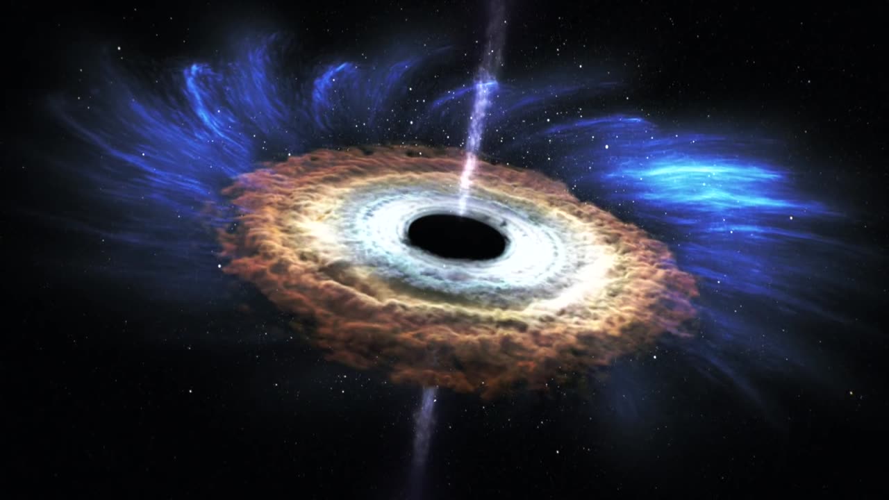 Massive Black Hole Shreds Passing Star ✨️