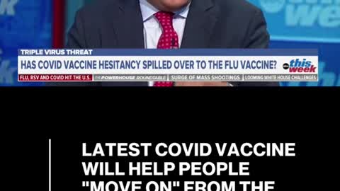 LATEST COVID VACCINWILL HELP PEOPLE "MOVE ON" FROM THE PANDEMIC. WHITE HOUSE COVID-19