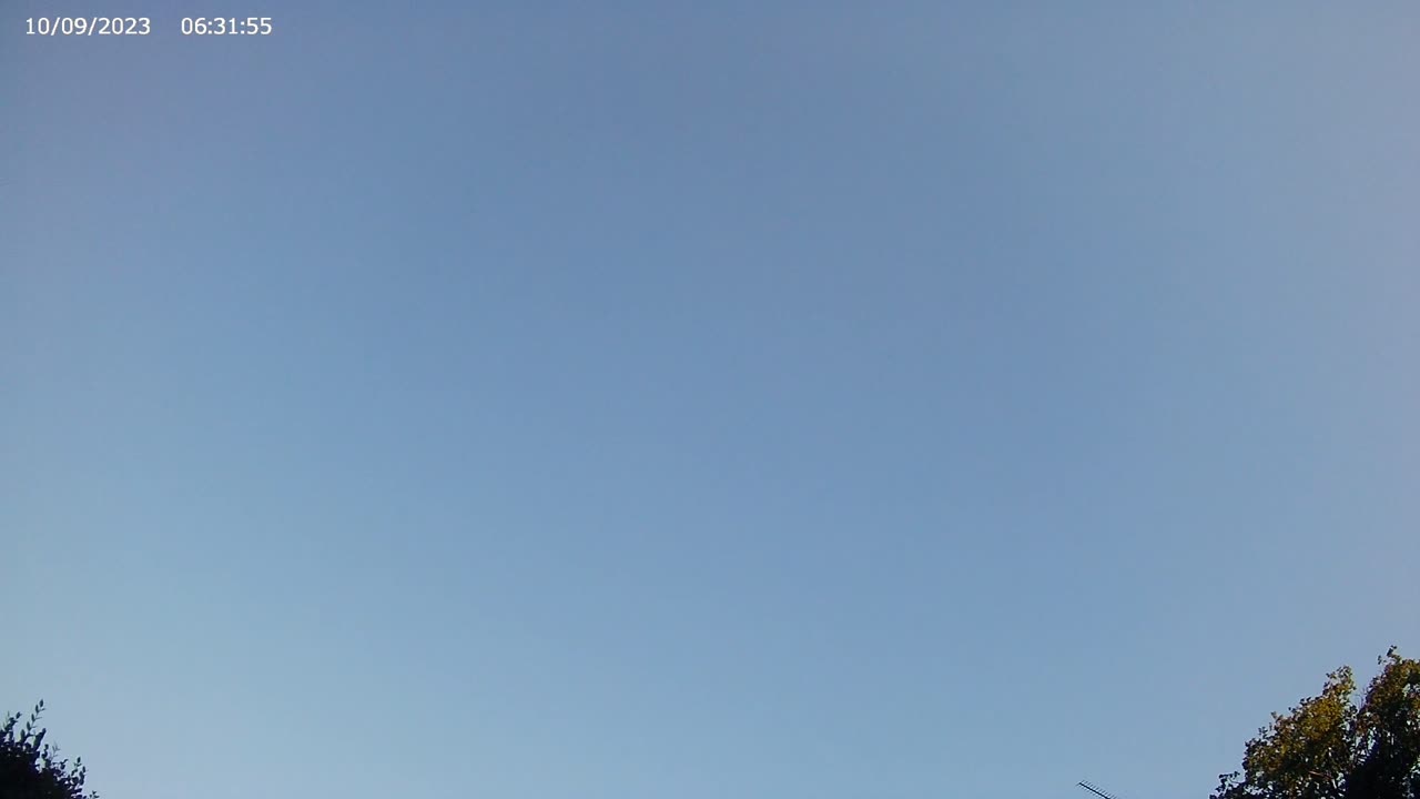 Sky Timelapse #145 - 4K - 9/8/2023