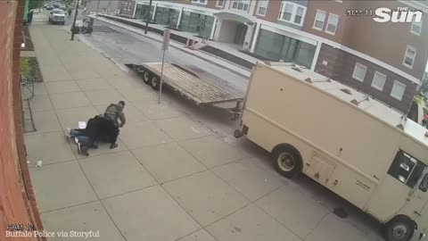 Heroic' security guard stops gunman in Buffalo, New York