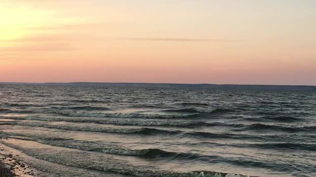 bank of the Volga river in the city of Ulyanovsk