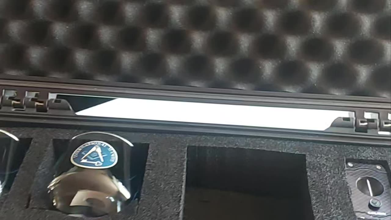 Masonic Cigar Travel Case