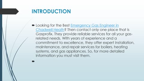 Get The Best Emergency Gas Engineer in Chadwell Heath.