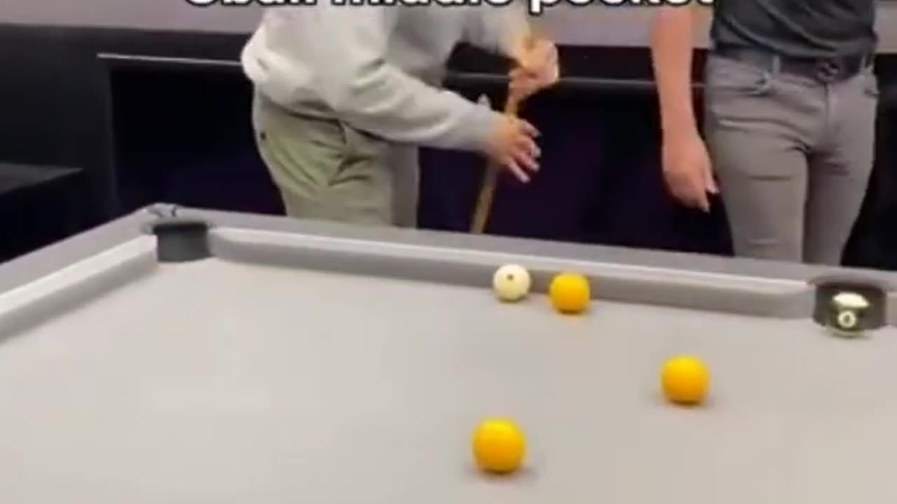 Billiards: how to shock your opponent 😂