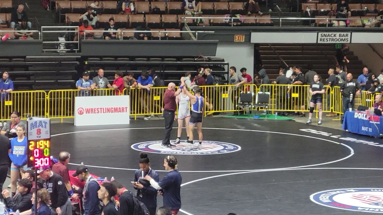 2nd match CAUSA State Fresno - Freestyle (Fargo Qualifier)