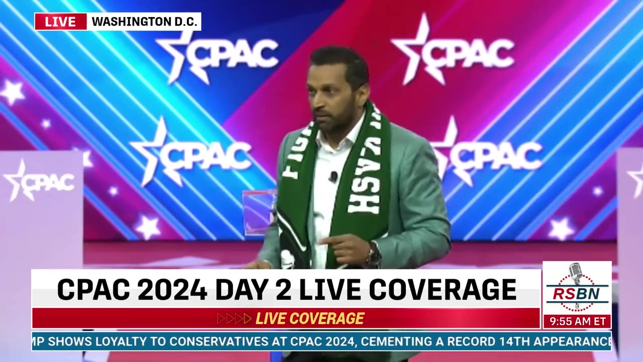 CPAC 2024: Kash Patel Addresses CPAC (Full Speech)