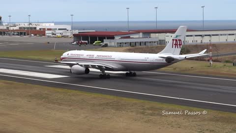 A330-300 Air Portugal Retro Livery Mighty take Off Madeira