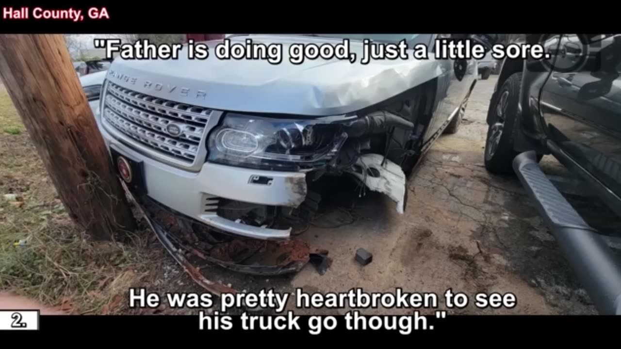 "Breathtaking Footage: Car Crash Causing Total Destruction"