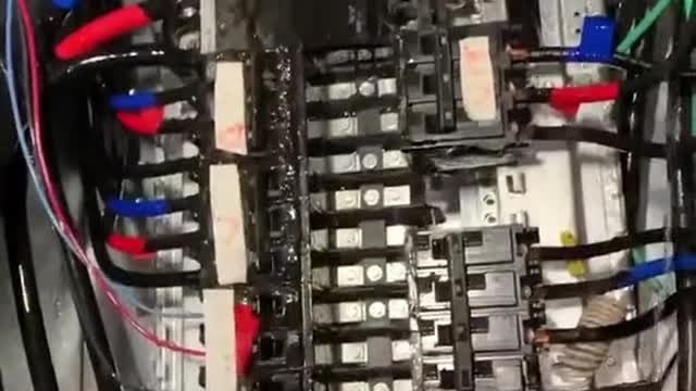 Charging station's distribution box is flooded. This time, the loss is big. Repair the car.